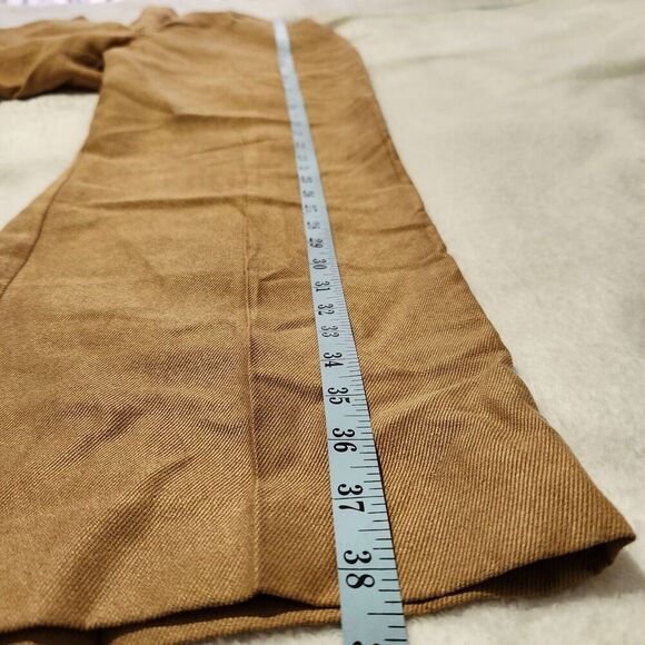 Alfred Dunner Dress Pants Size 16 Classic Fit Elastic Waist Brown Color - Picture 11 of 16